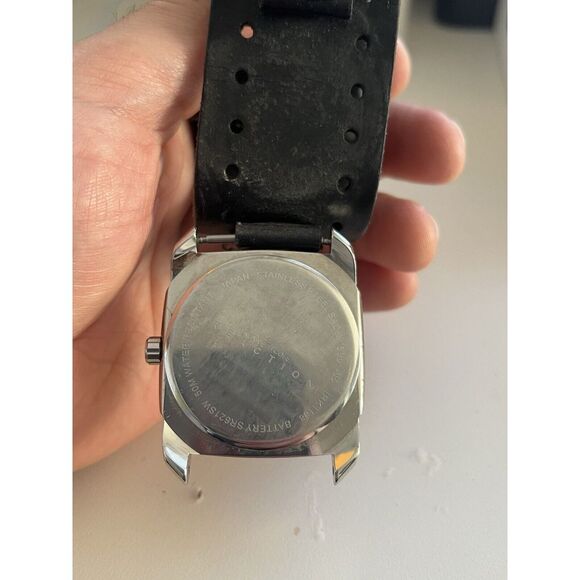 Vintage Kenneth Cole Reaction Watch S301-05 RK1188 Blue With Upgraded Band - Picture 8 of 9